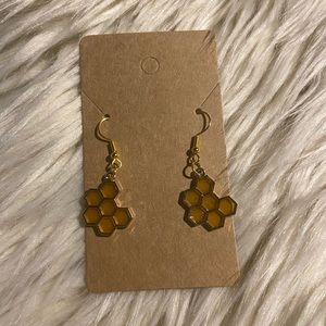 Honey combs earrings